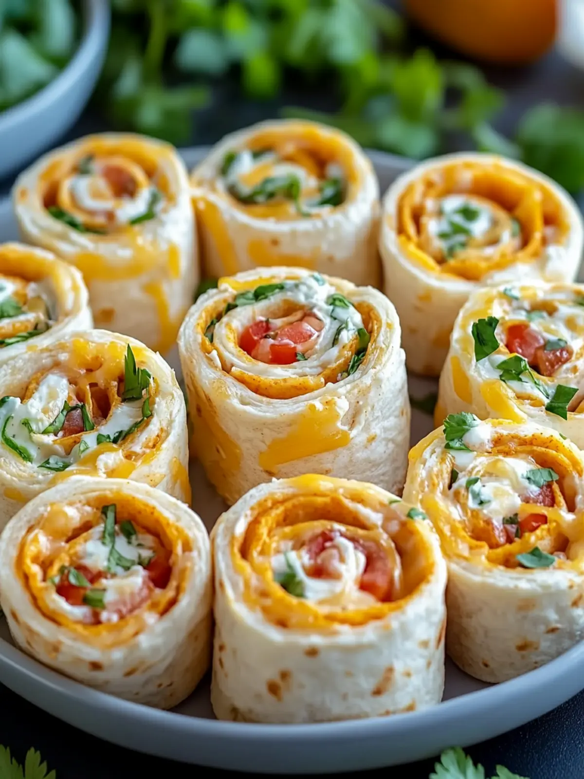 Taco Cream Cheese Pinwheels: Your New Favorite Party Snack 3 Taco Cream Cheese Pinwheels