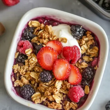 Delicious Berry Breakfast Crisp to Kickstart Your Day 10 Berry Breakfast Crisp
