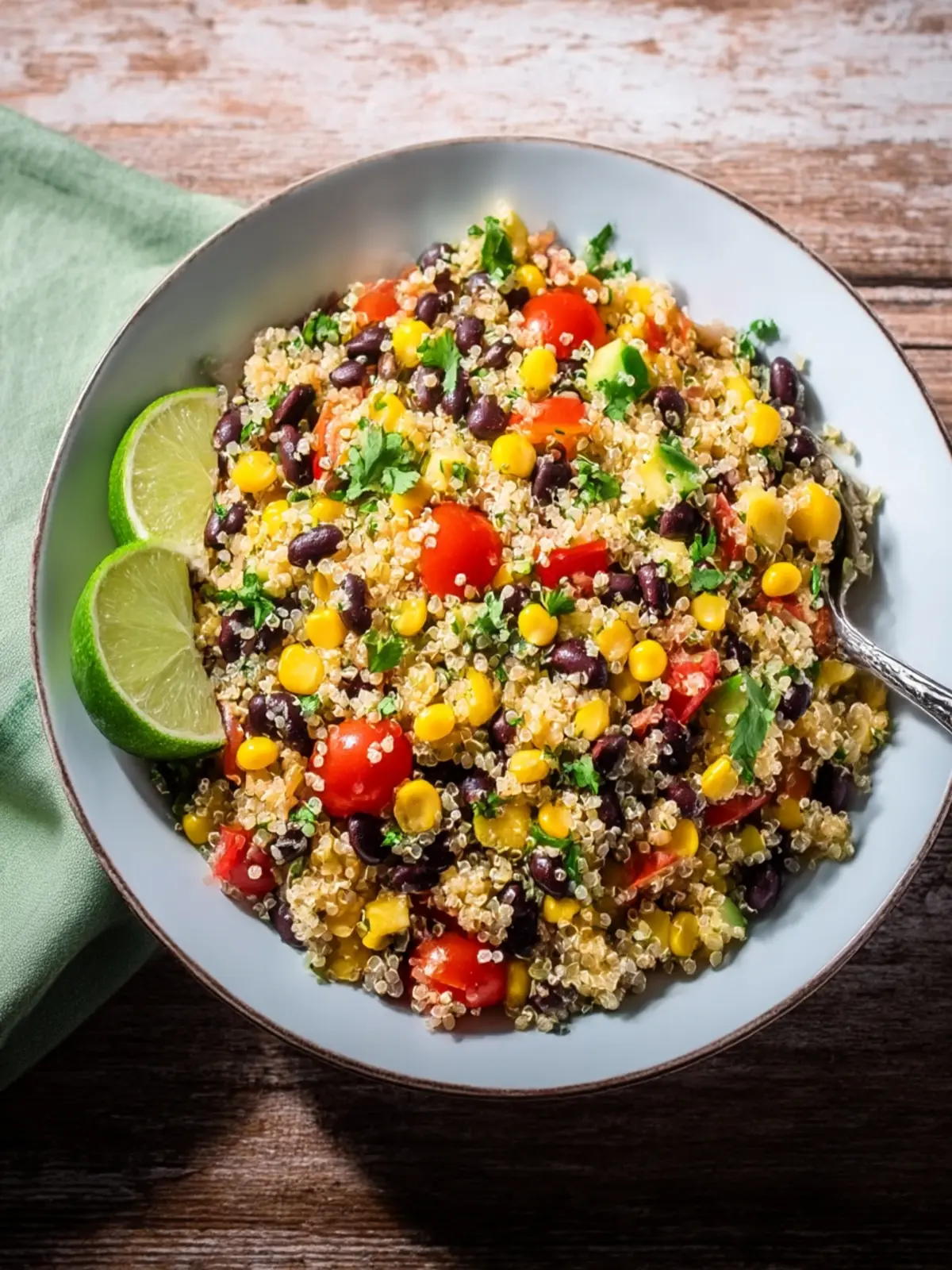 Delicious Southwest Quinoa Salad for Fresh Summer Vibes 2 Southwest Quinoa Salad