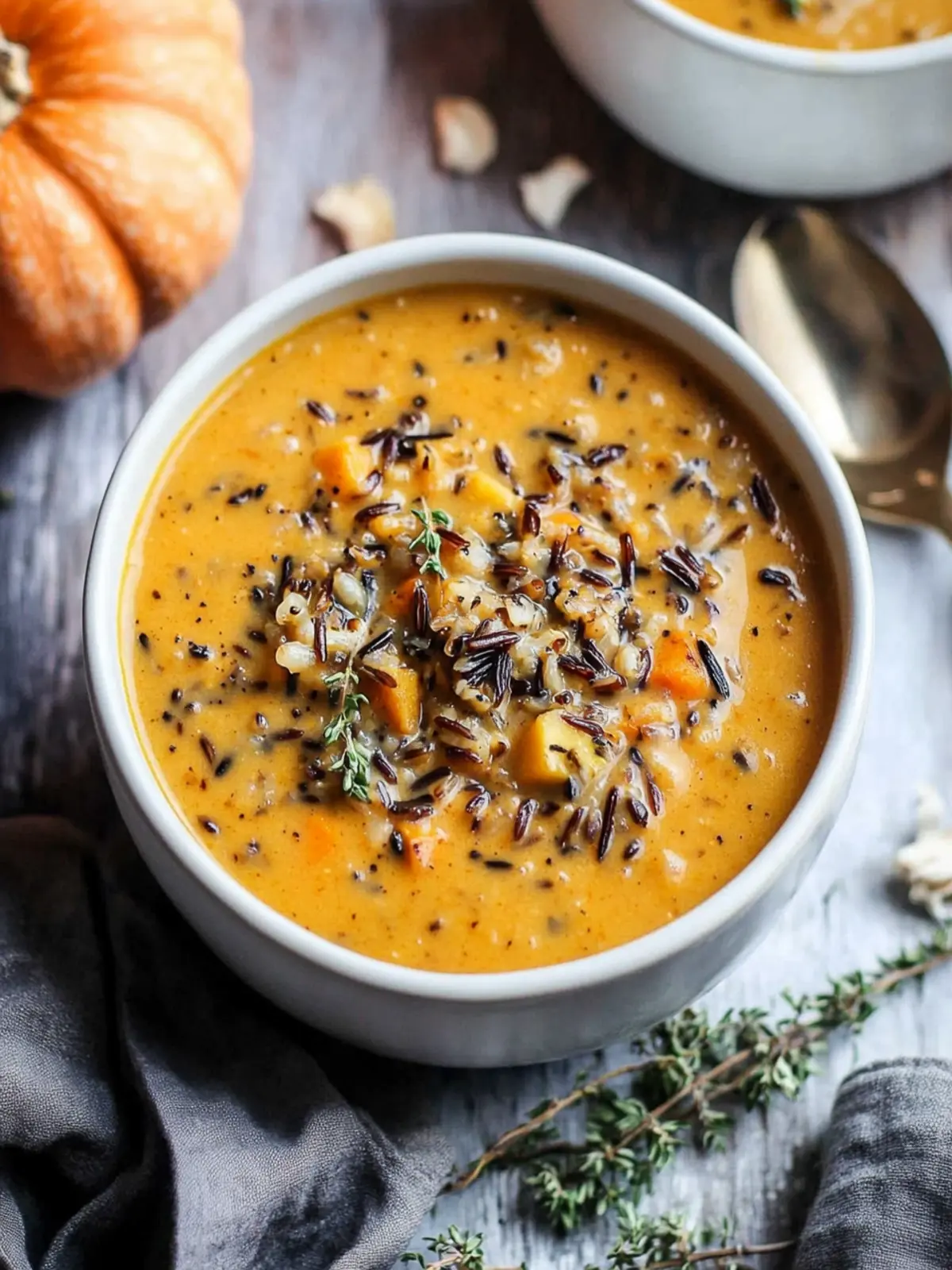 Cozy Up with Creamy Pumpkin Wild Rice Soup Magic 3 Pumpkin Wild Rice Soup