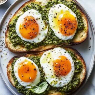 Pesto Eggs on Toast: Your New Favorite Breakfast Delight 10 Pesto Eggs on Toast