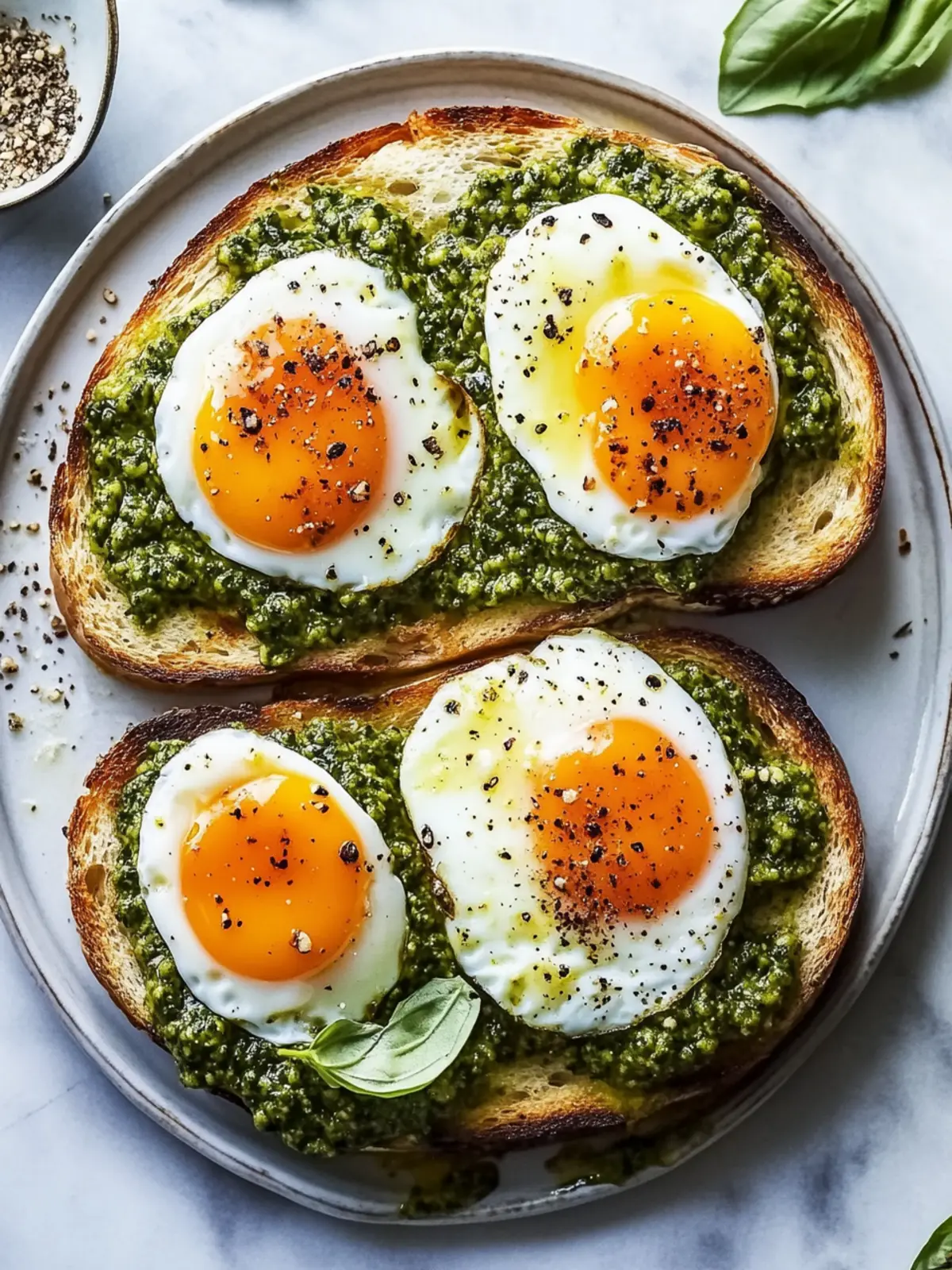 Pesto Eggs on Toast: Your New Favorite Breakfast Delight 5 Pesto Eggs on Toast