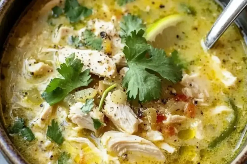 Green Enchiladas Chicken Soup