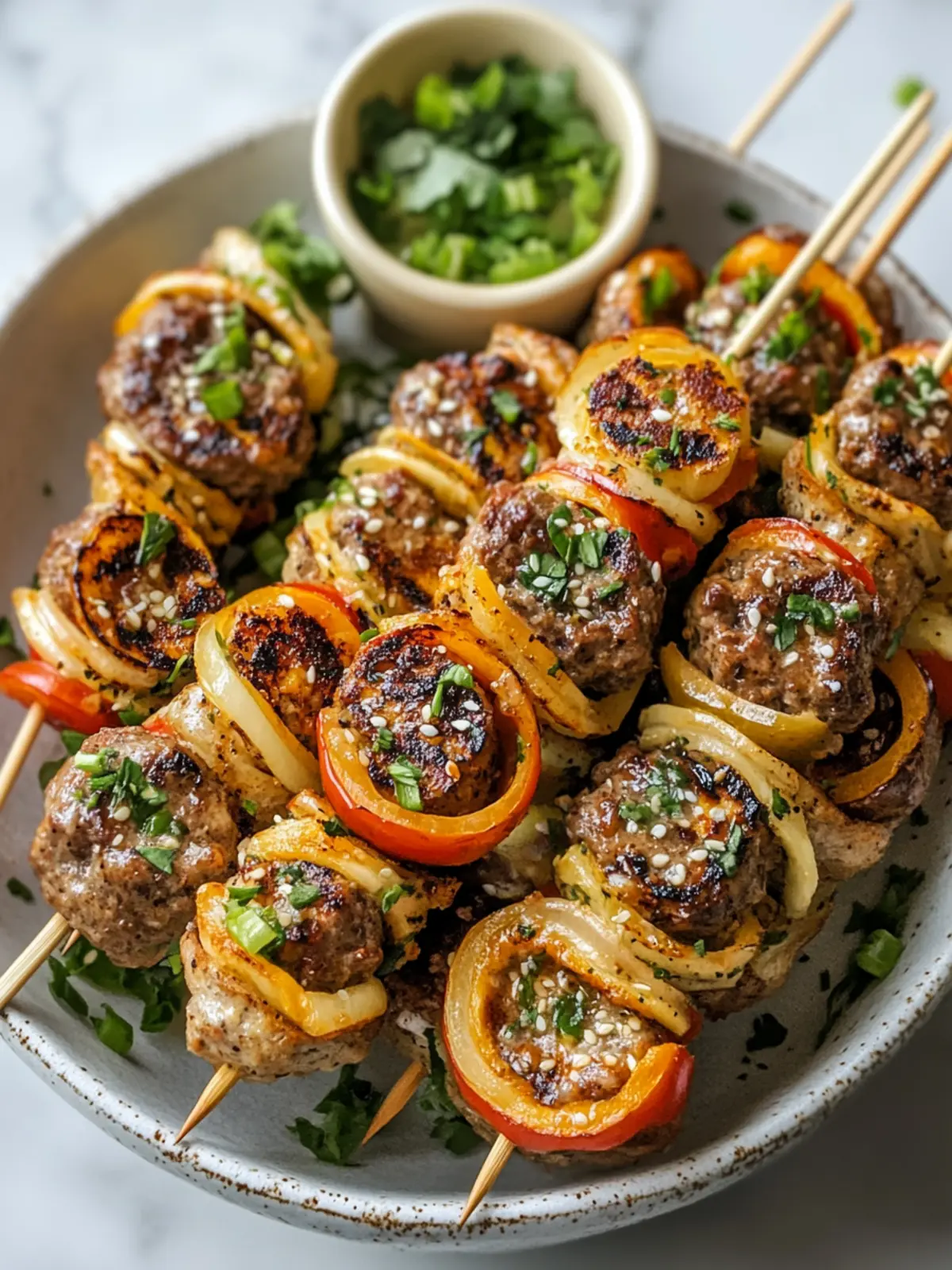 Ultimate Pinwheel Smash Burger Skewers for Fun Gatherings 4 Pinwheel Smash Burger Skewers