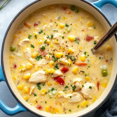 Ultimate Chicken Corn Chowder to Cozy You Up 9 Chicken Corn Chowder