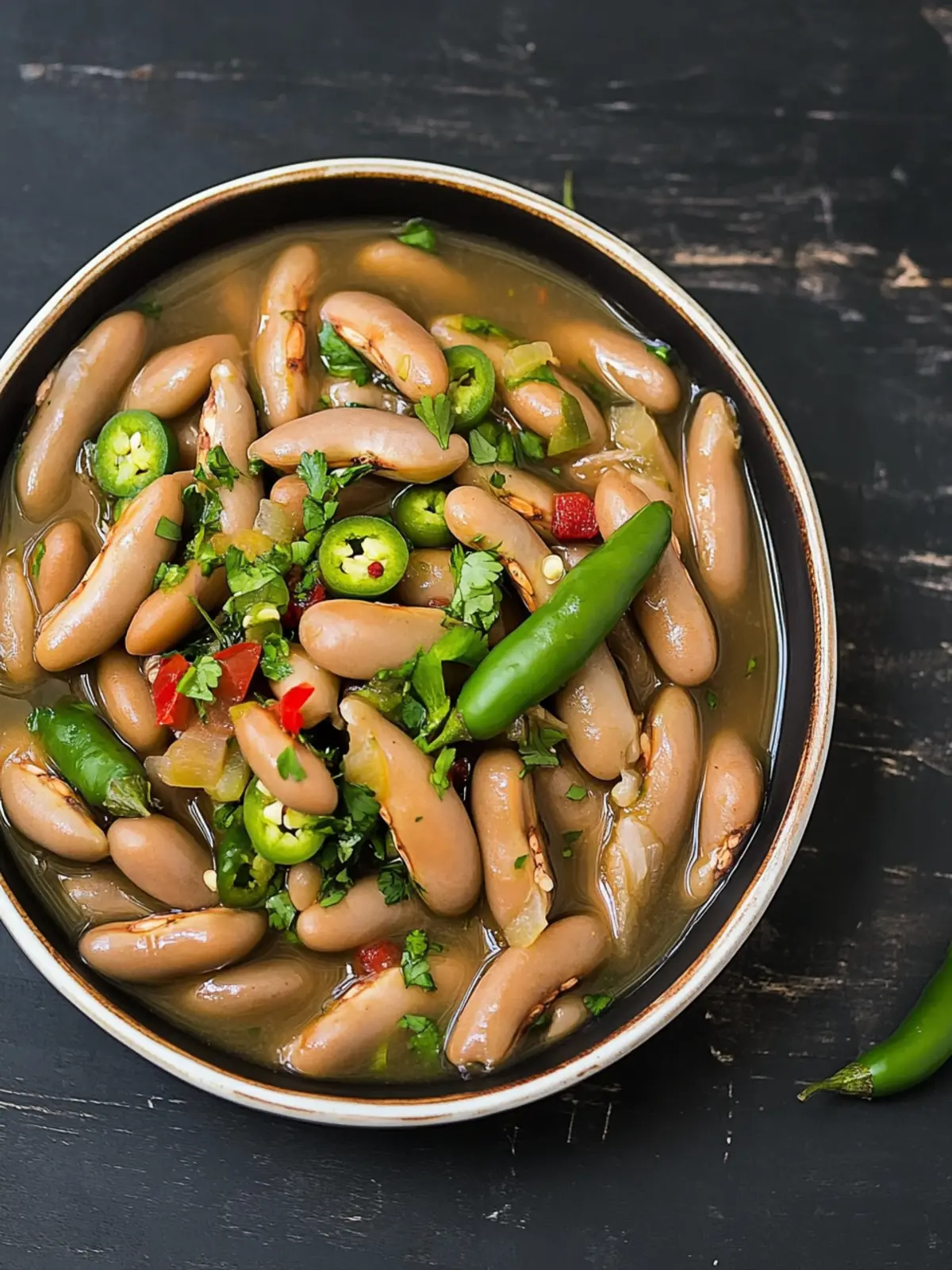 Spicy Jalapeño Beans Recipe for Cozy Nights In 2 Jalapeño Beans