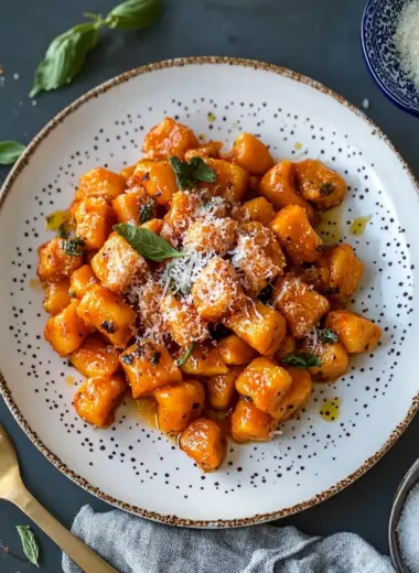 Sweet Potato Gnocchi