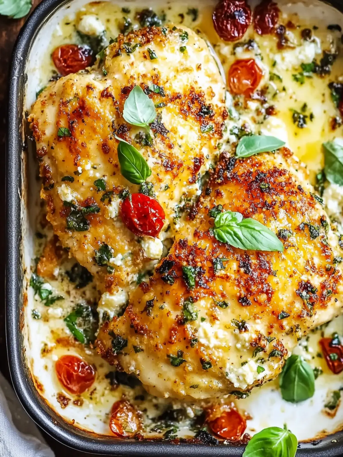 Savory Baked Ricotta Chicken for a Cozy Family Feast 3 Baked Ricotta Chicken