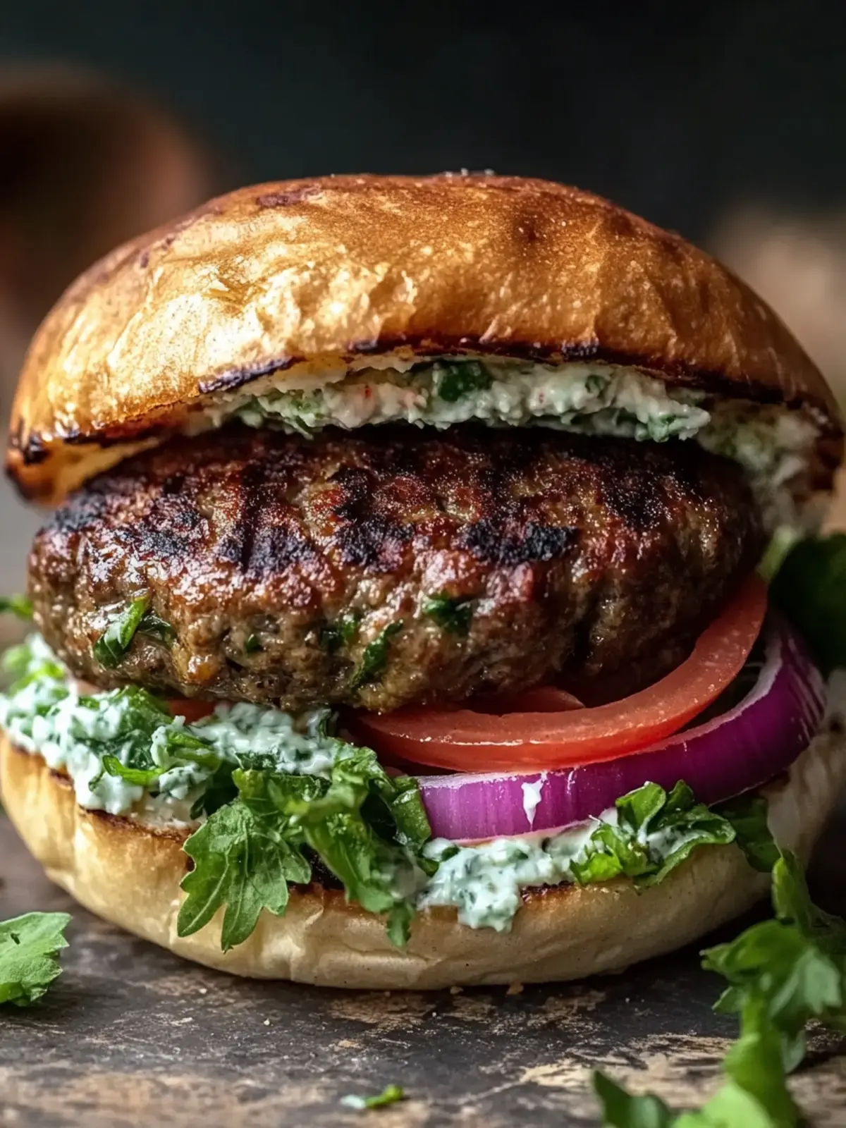 Savory Lebanese Kafta Burger with Garlic Toum You’ll Love 3 Lebanese Kafta Burger