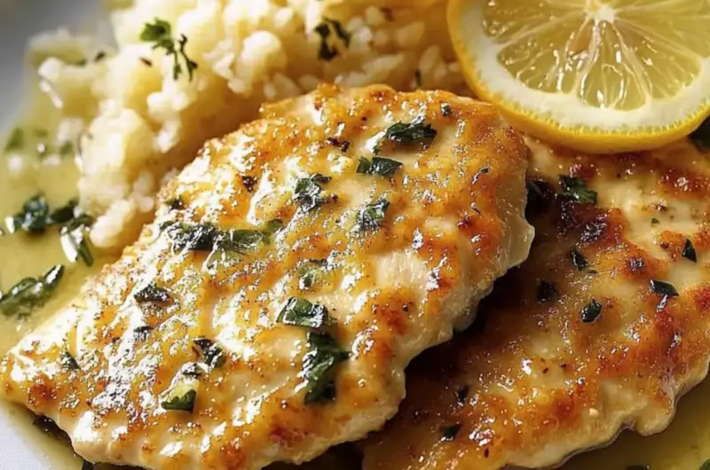 Chicken Piccata with Lemon Sauce