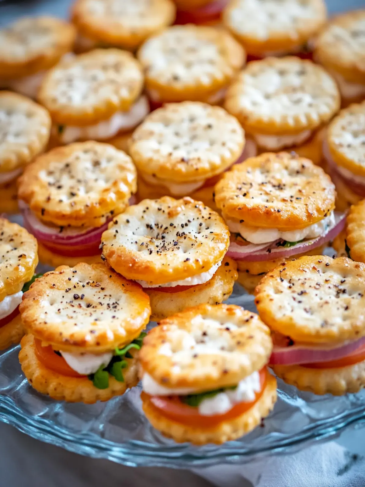 Irresistible Ritz Cracker Party Sandwiches You’ll Love 2 Ritz Cracker Party Sandwiches