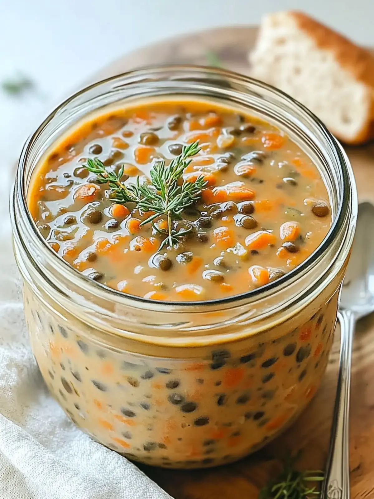 Creamy French Lentil Soup: Comfort in Every Spoonful 5 French Lentil Soup