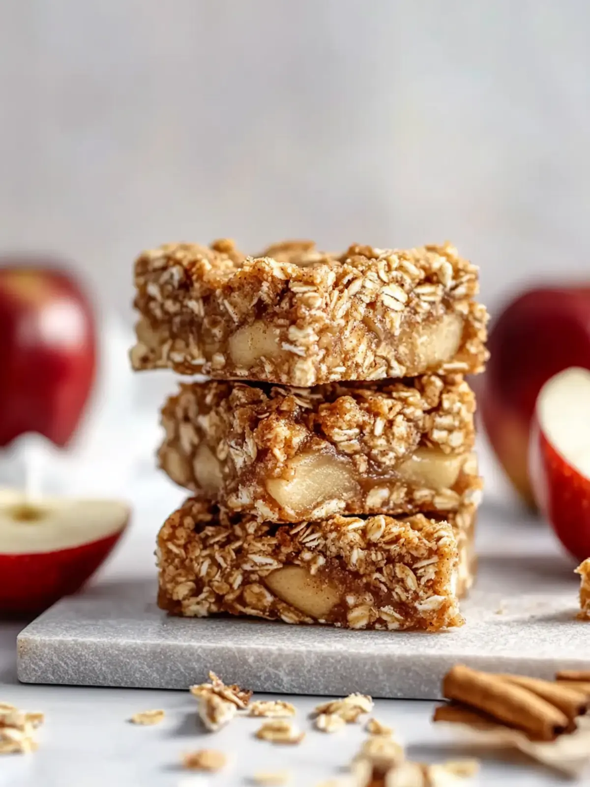 Apple Cinnamon Breakfast Bars That Will Brighten Your Mornings 5 Apple Cinnamon Breakfast Bars