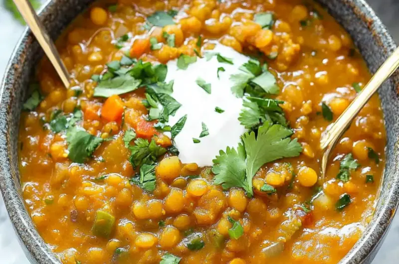 Detox Moroccan Lentil Soup