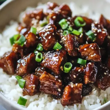 Sweet Caramelized Pork with Rice: A Flavorful Delight 9 Sweet Caramelized Pork with Rice