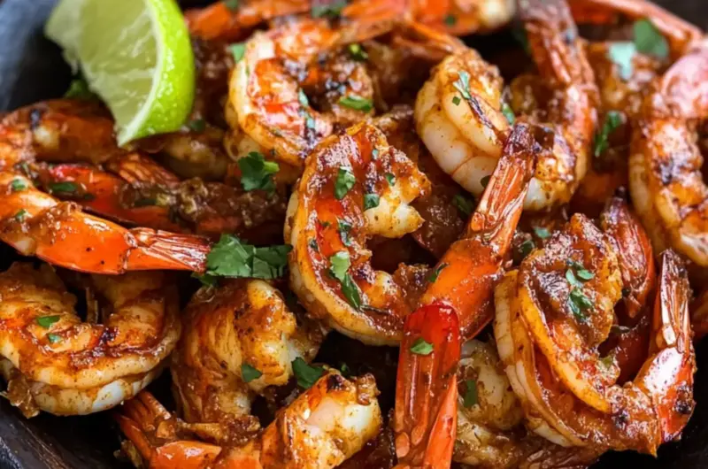 Garlic Guajillo Shrimp