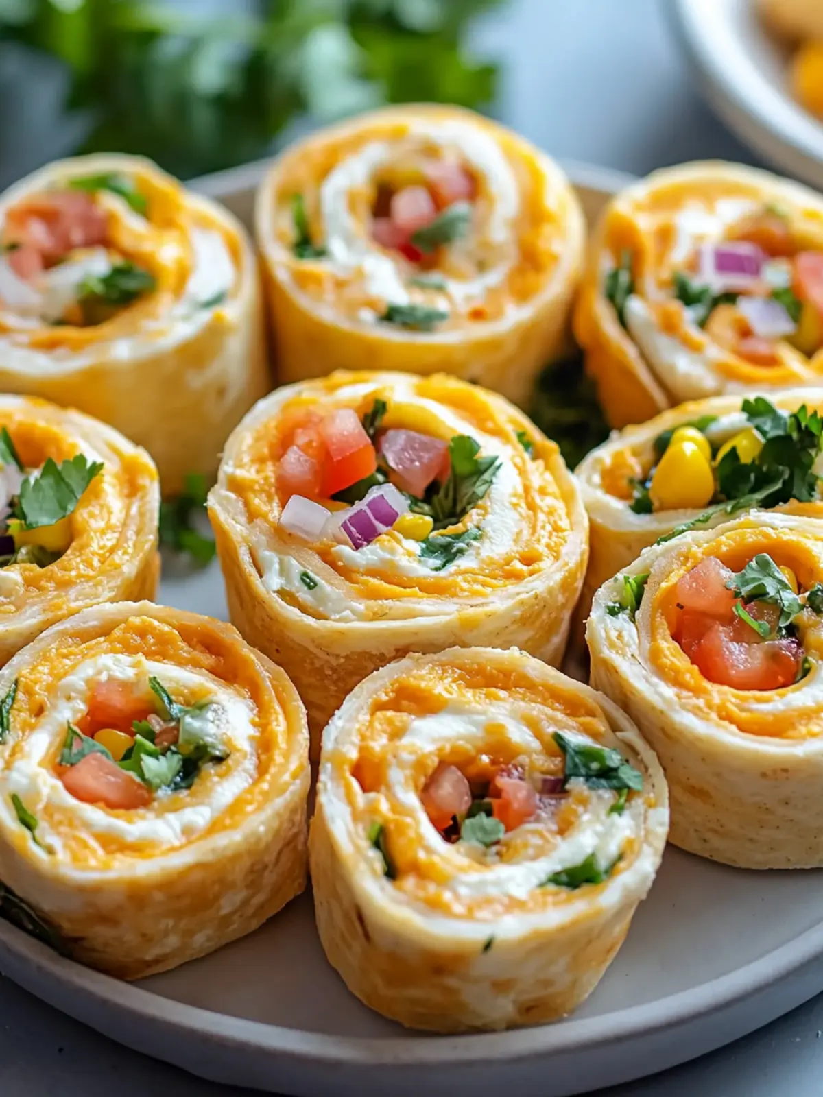 Taco Cream Cheese Pinwheels: Your New Favorite Party Snack 4 Taco Cream Cheese Pinwheels