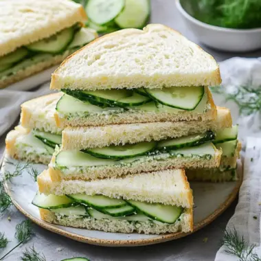 Delicious Classic Cucumber Sandwiches Perfect for Any Occasion 10 Classic Cucumber Sandwiches