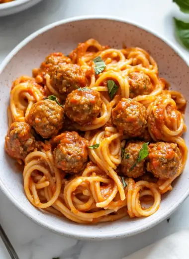 Meatball Pasta