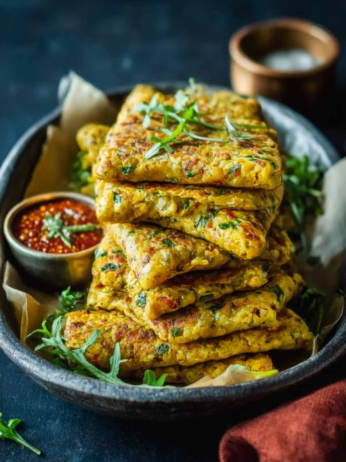 Savory Lentil Pancakes for a Wholesome Breakfast Delight 3 Savory Lentil Pancakes