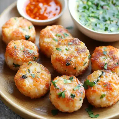 Savor Thai Shrimp Cake Bliss with Spicy Sweet Chili Dip 9 Thai Shrimp Cake