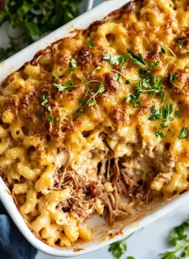 Pulled Pork Mac and Cheese