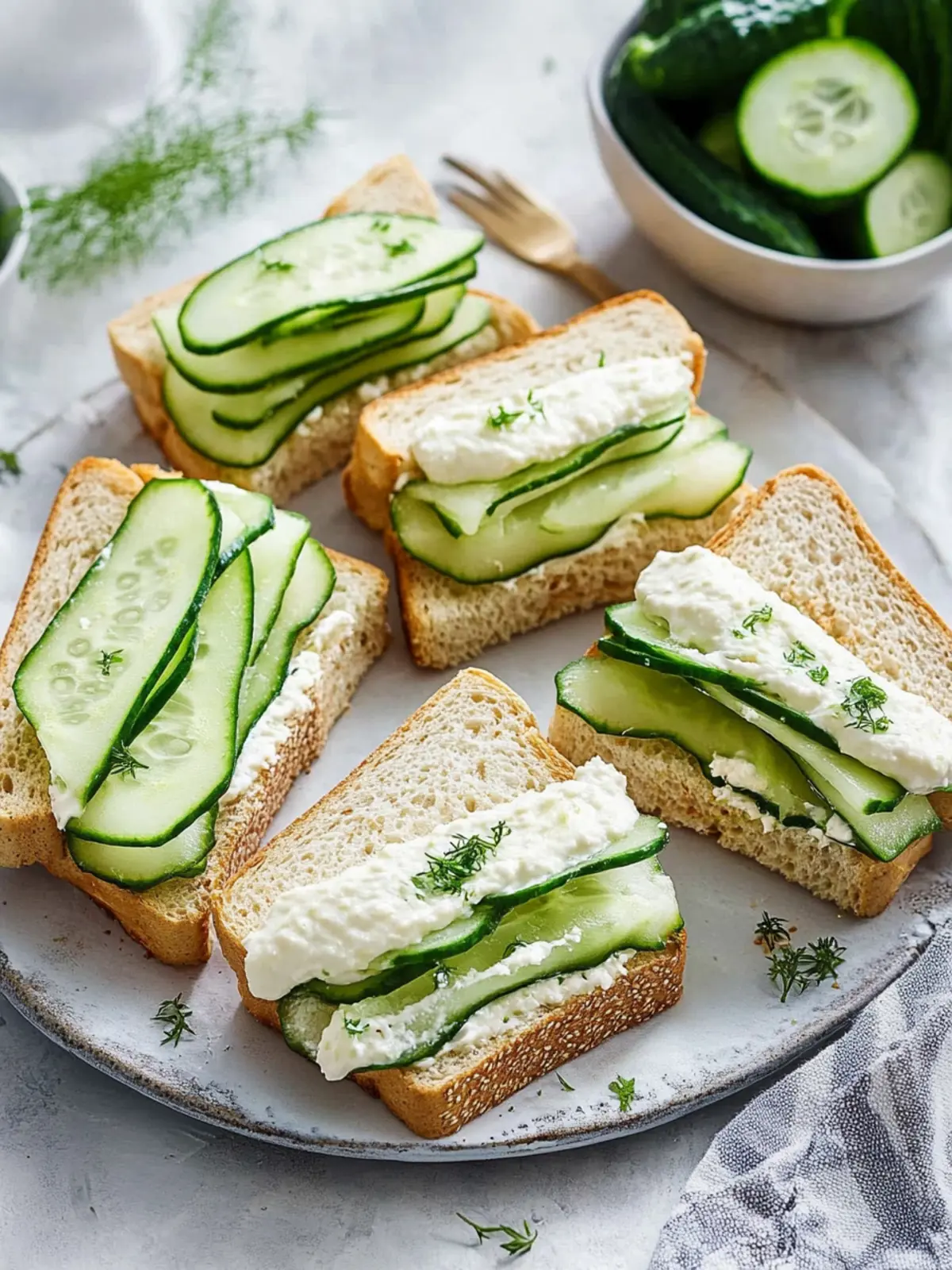 Delicious Classic Cucumber Sandwiches Perfect for Any Occasion 3 Classic Cucumber Sandwiches