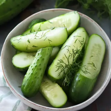 Garlic Dill Cucumbers: Your Refreshing Snack Revolution 9 Garlic Dill Cucumbers