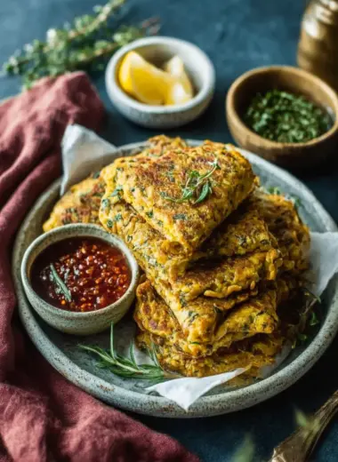 Savory Lentil Pancakes