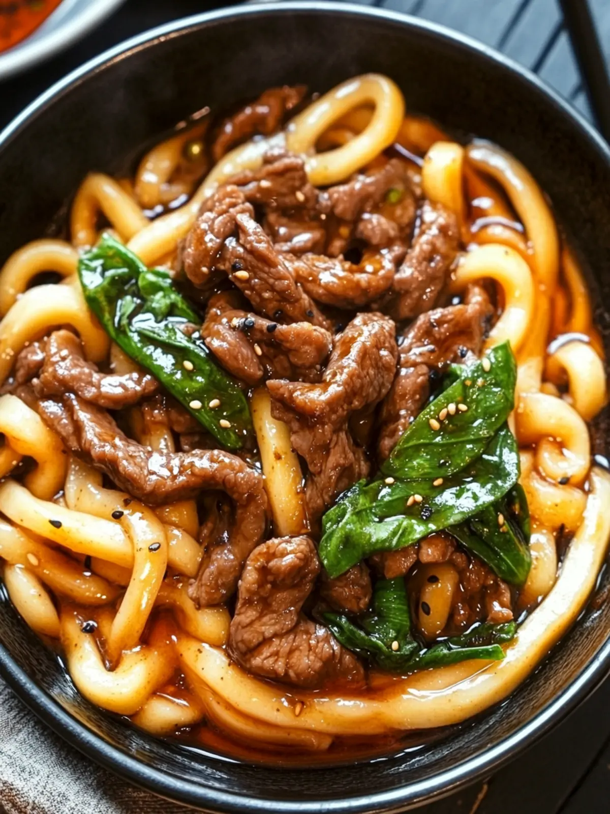 Savor Homemade Black Pepper Beef Udon Noodles in 15 Minutes 4 Black Pepper Beef Udon Noodles