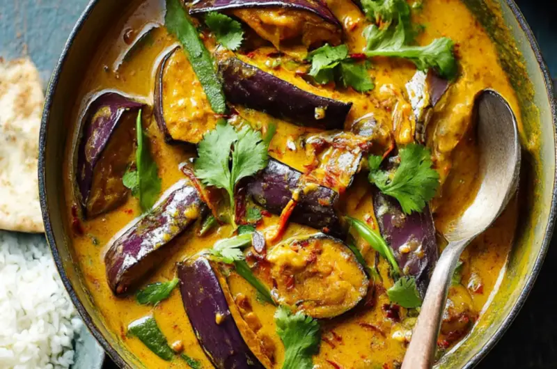Jamie Oliver Aubergine And Coconut Curry
