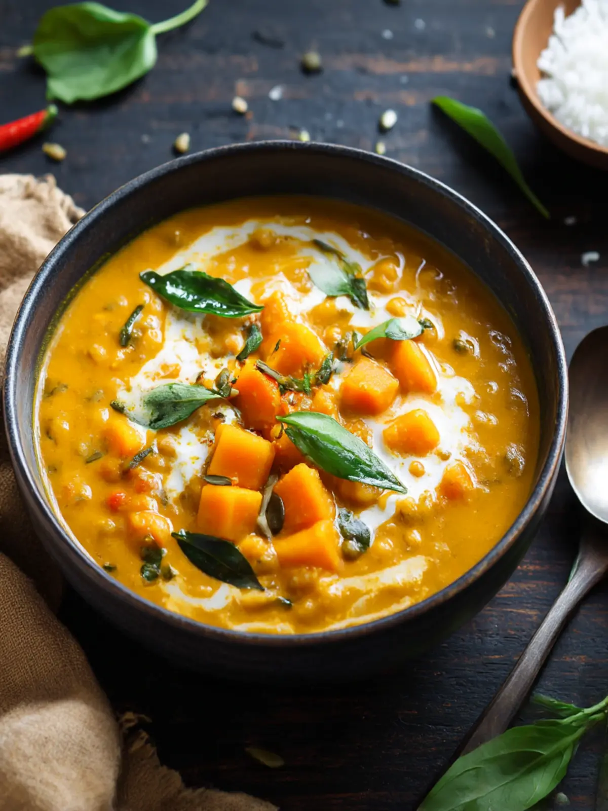 Delicious Thai Pumpkin Curry in Under 30 Minutes 2 Thai Pumpkin Curry