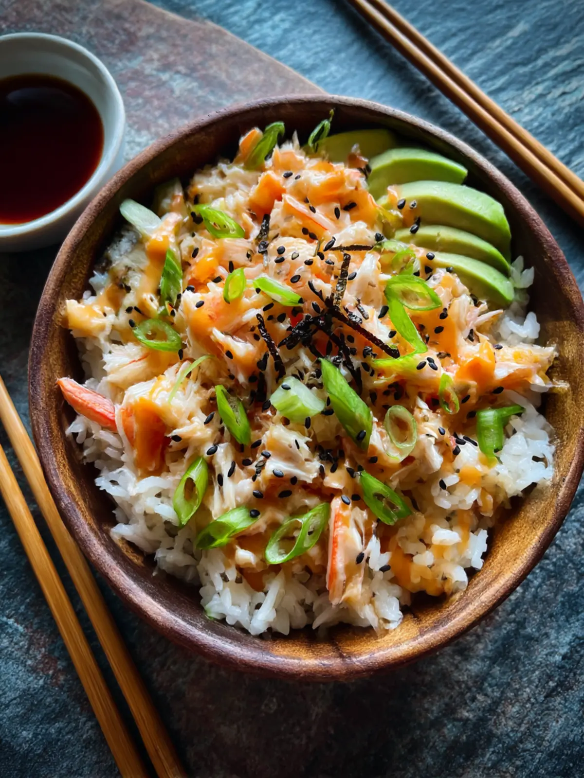 Savor Spicy Crab Sushi Bowls: Easy, Flavorful & Fun! 4 Spicy Crab Sushi Bowls