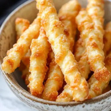 Delicious 4-Ingredient Cheese Straws That Impress Every Time 10 4-Ingredient Cheese Straws