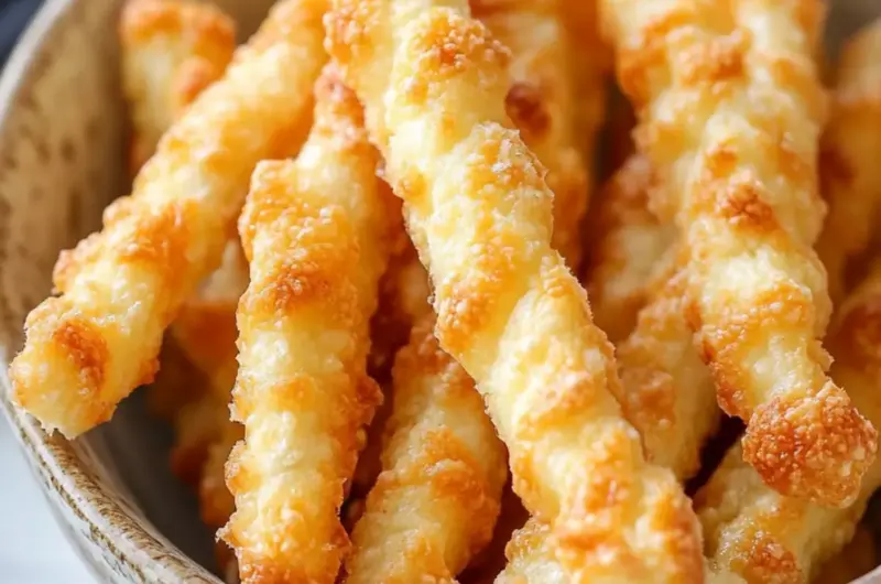 4-Ingredient Cheese Straws