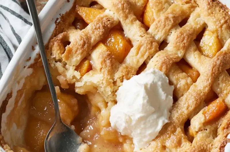 Old-Fashioned Southern Peach Cobbler