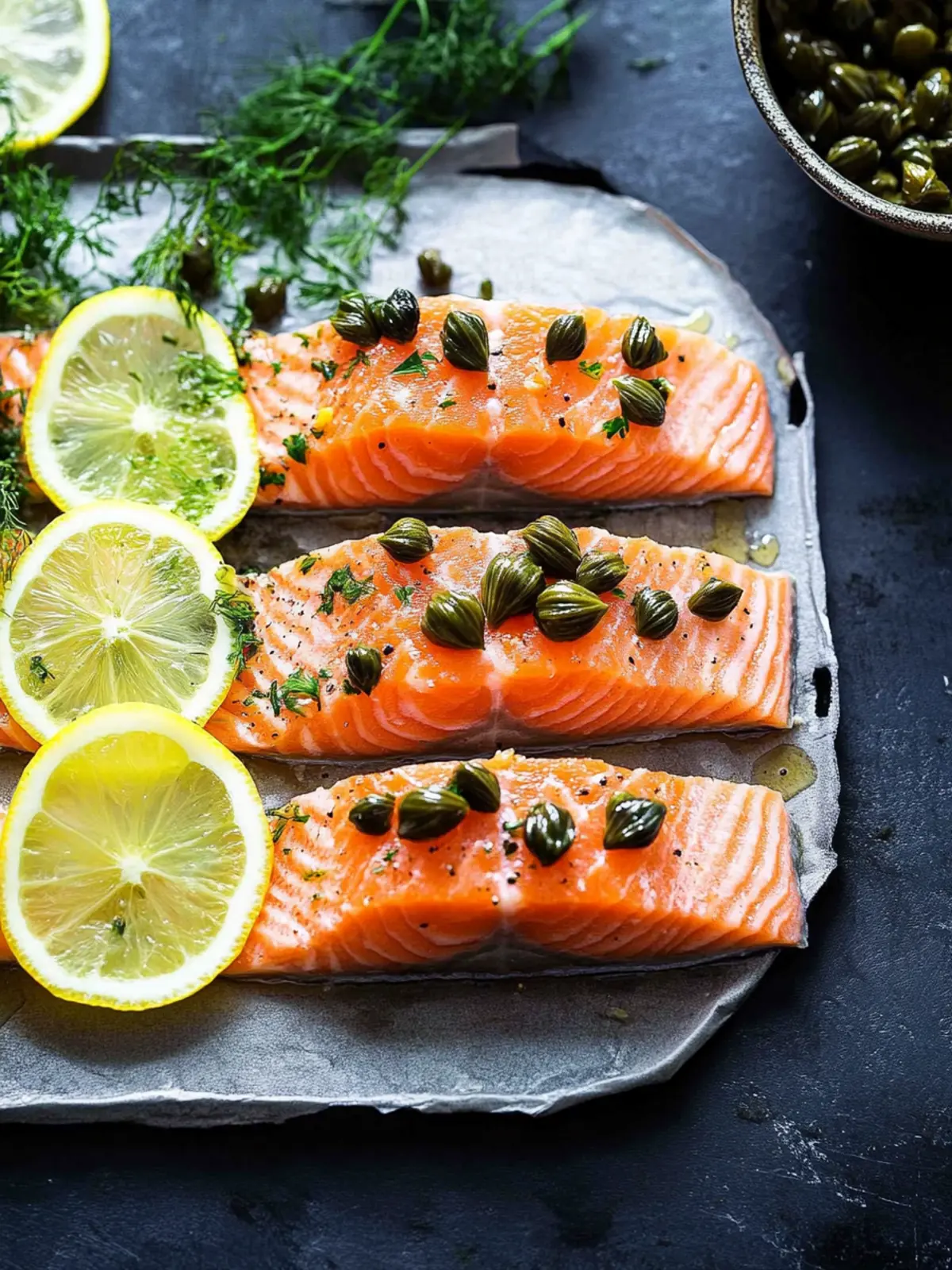 Grilled Salmon with Capers: A Flavorful Home-Cooked Delight 5 Salmon with Capers