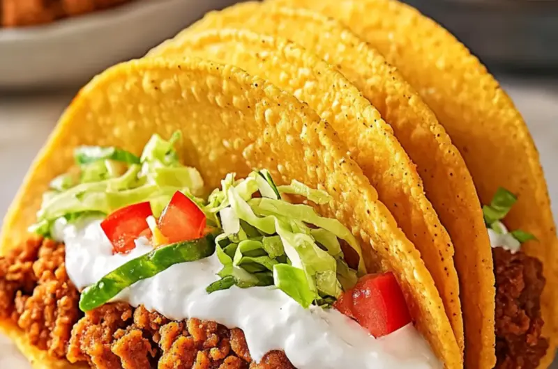Homemade Taco Bell Chalupa
