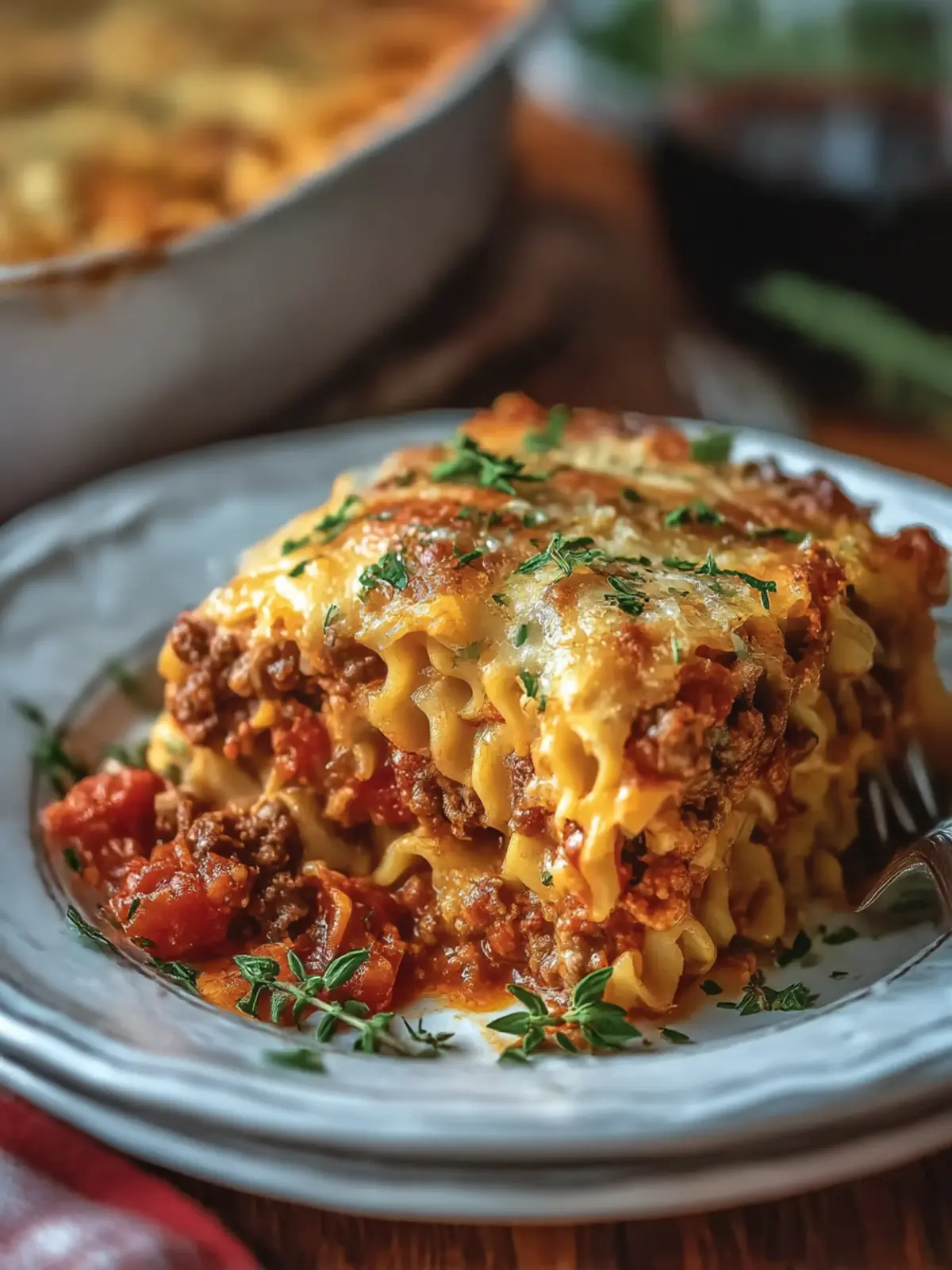 Beef Lombardi Casserole: Creamy Comfort for Family Nights 3 Beef Lombardi Casserole