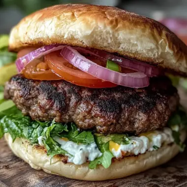 Savory Lebanese Kafta Burger with Garlic Toum You’ll Love 9 Lebanese Kafta Burger