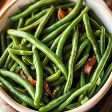 Crack Green Beans with Bacon: Your New Favorite Side Dish 9 Crack Green Beans