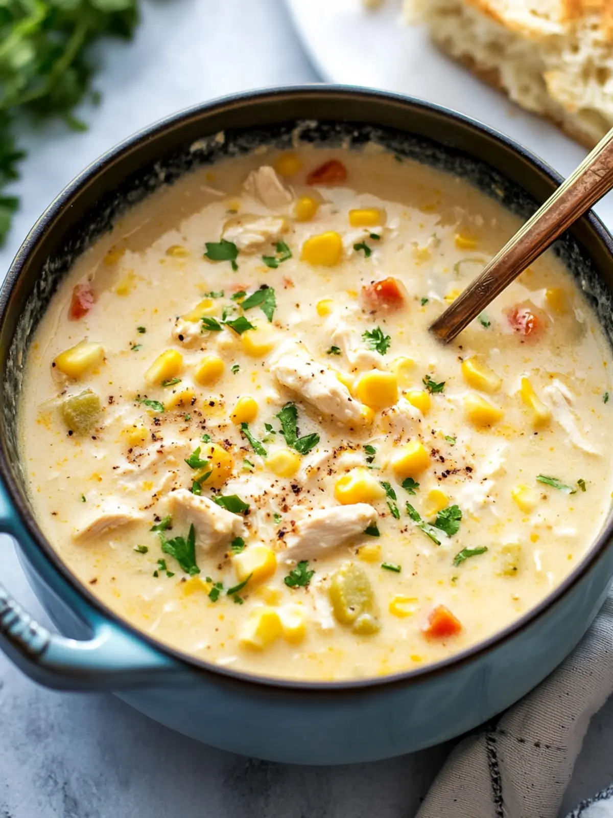 Ultimate Chicken Corn Chowder to Cozy You Up 3 Chicken Corn Chowder