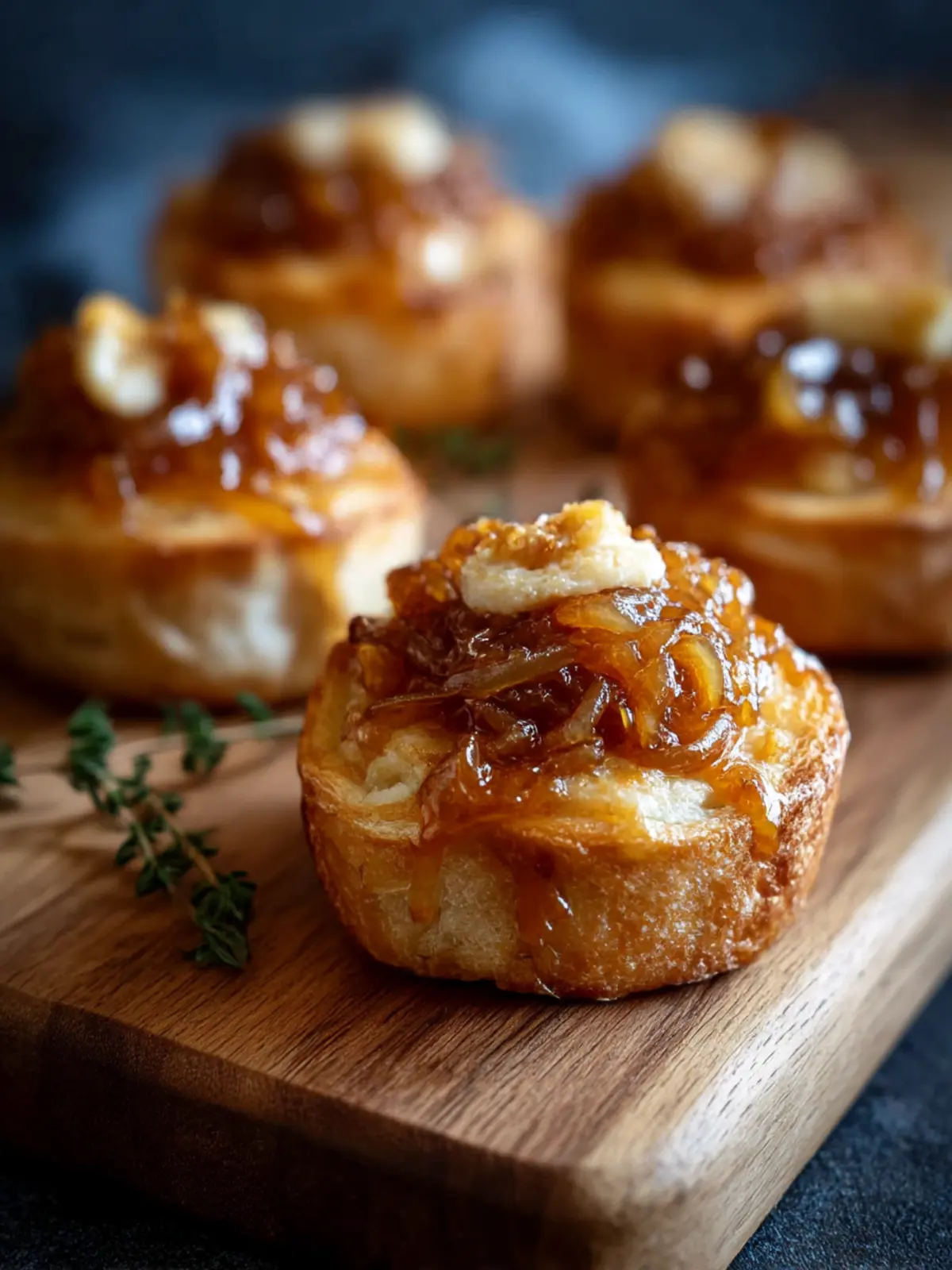 Caramelized Onion Gruyere Hot Honey Bites You'll Adore 3 Caramelized Onion Gruyere Hot Honey
