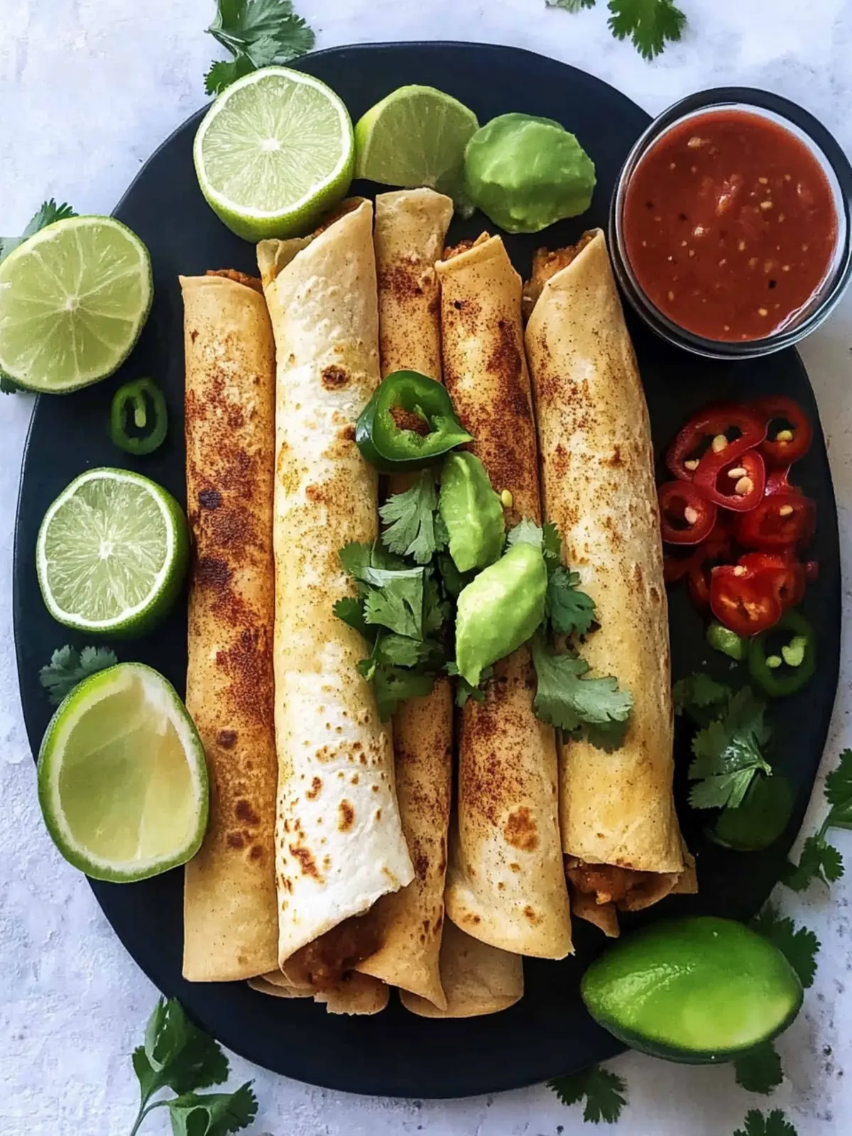 Delicious Vegan Taquitos: A Tasty Twist for Taco Tuesday 3 Vegan Taquitos