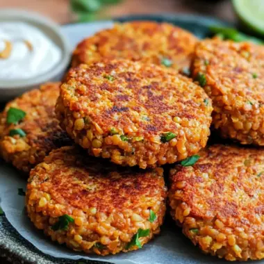 Golden Crunch Lentil Cakes: Crispy Flavorful Bites You'll Love 9 Golden Crunch Lentil Cakes