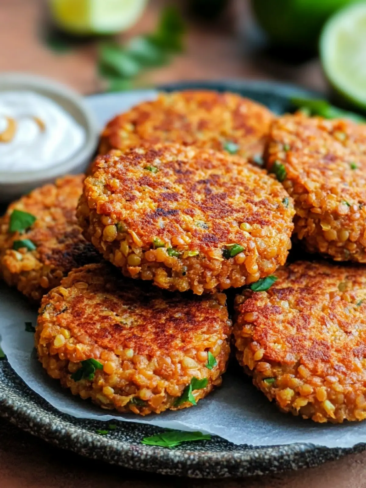 Golden Crunch Lentil Cakes: Crispy Flavorful Bites You'll Love 5 Golden Crunch Lentil Cakes