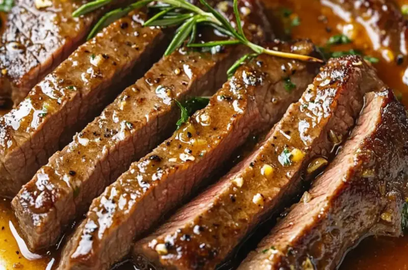 Pan-Seared Steak in Butter Sauce