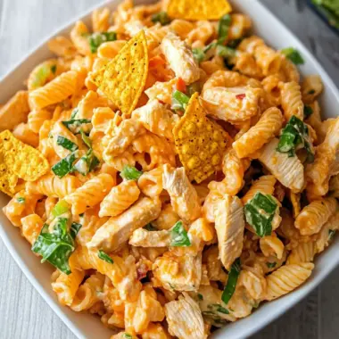 Ultimate Doritos Chicken Pasta Salad for Crunchy Flavor Fun 10 Doritos Chicken Pasta Salad