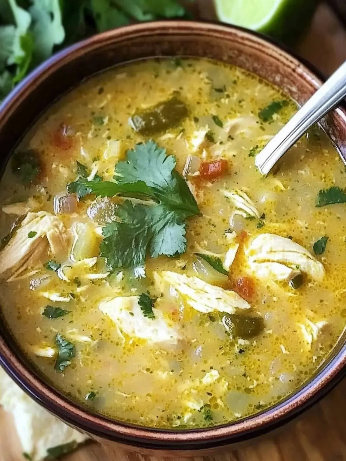 Creamy Green Enchiladas Chicken Soup for Cozy Nights 3 Green Enchiladas Chicken Soup