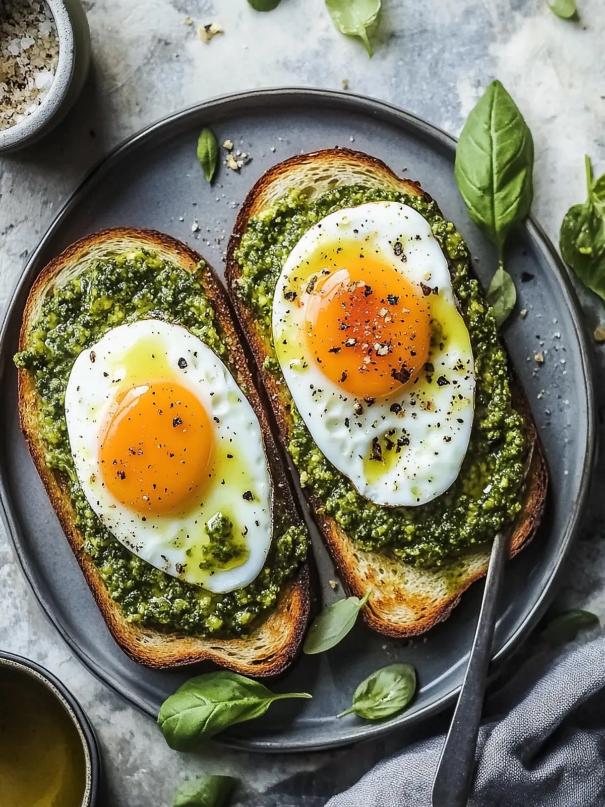 Pesto Eggs on Toast: Your New Favorite Breakfast Delight 4 Pesto Eggs on Toast